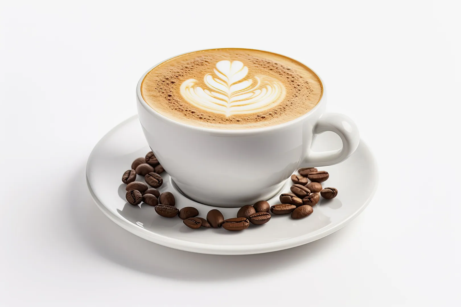 Mockup de aplicación de café